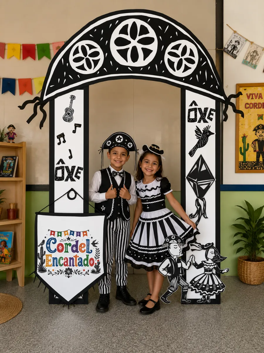 Portal Cordel Encantado – Painel Fotográfico Escolar — amostra 3: O Portal Cordel Encantado é um painel fotográfico…