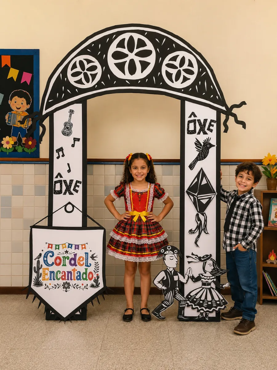 Portal Cordel Encantado – Painel Fotográfico Escolar — amostra 4: O Portal Cordel Encantado é um painel fotográfico…