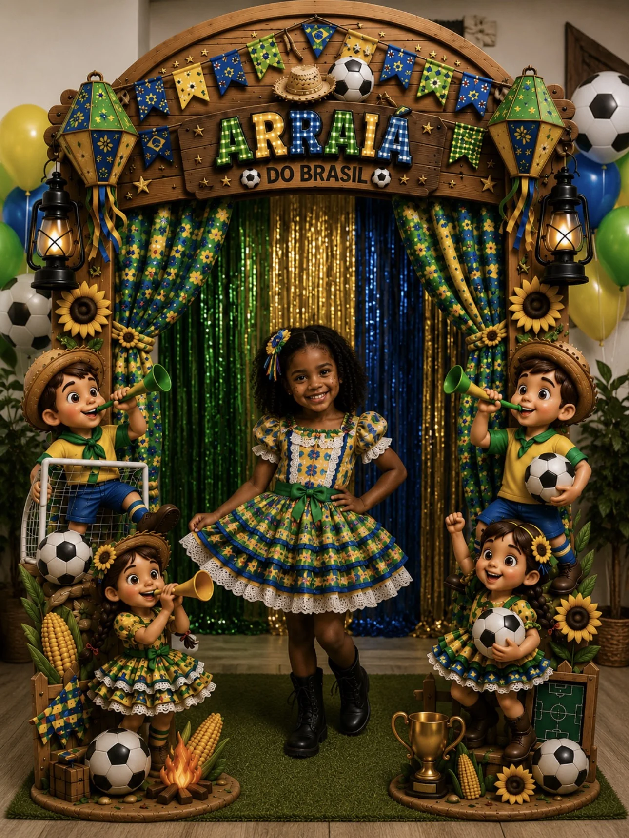 Portal de fotos arraiá do Brasil — amostra 2: *Portal de fotos Arraiá do Brasil* DEIXE SUA FESTA JUNINA AINDA MAIS ESPECIAL