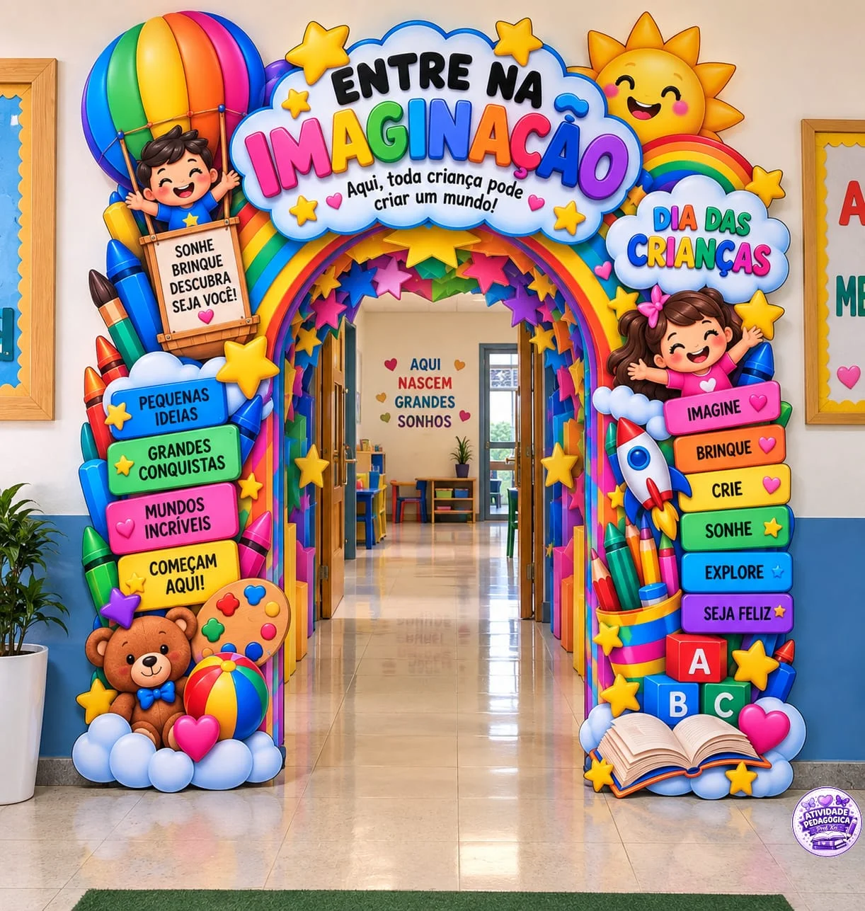 PORTAL – DIA DAS CRIANÇAS ✨🌈 — capa do material