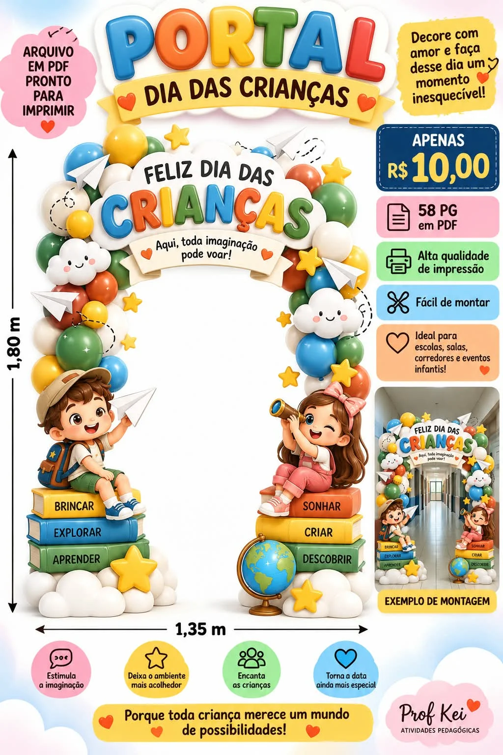 PORTAL DIA DAS CRIANÇAS — amostra 1: 🎈✨ PORTAL DIA DAS CRIANÇAS ✨🎈