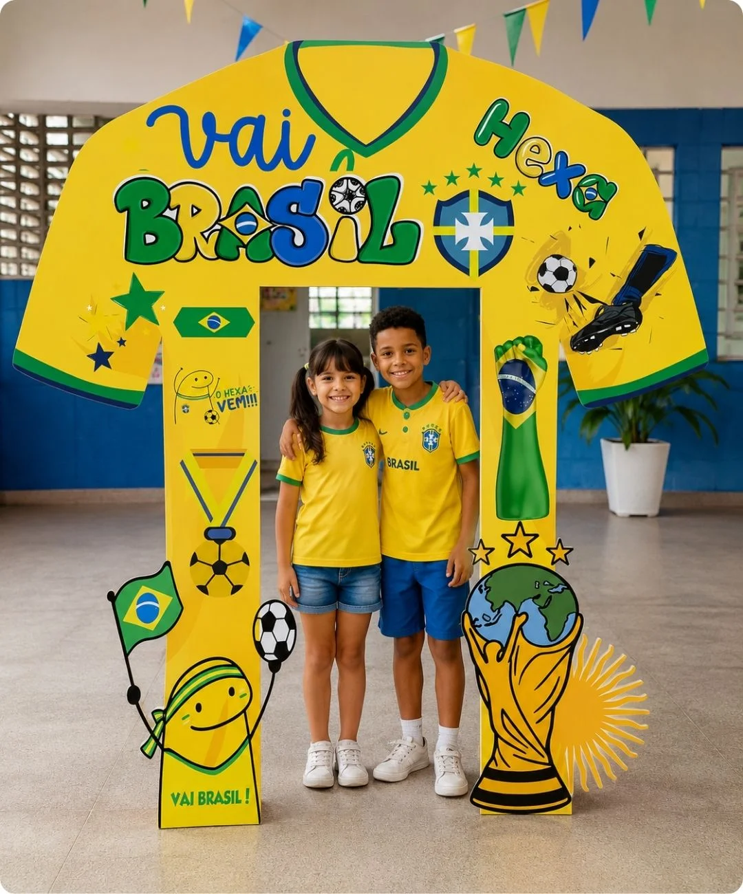 Portal fotográfico da Copa do Mundo para imprimir — amostra 2: Como organizar a aplicação em sala