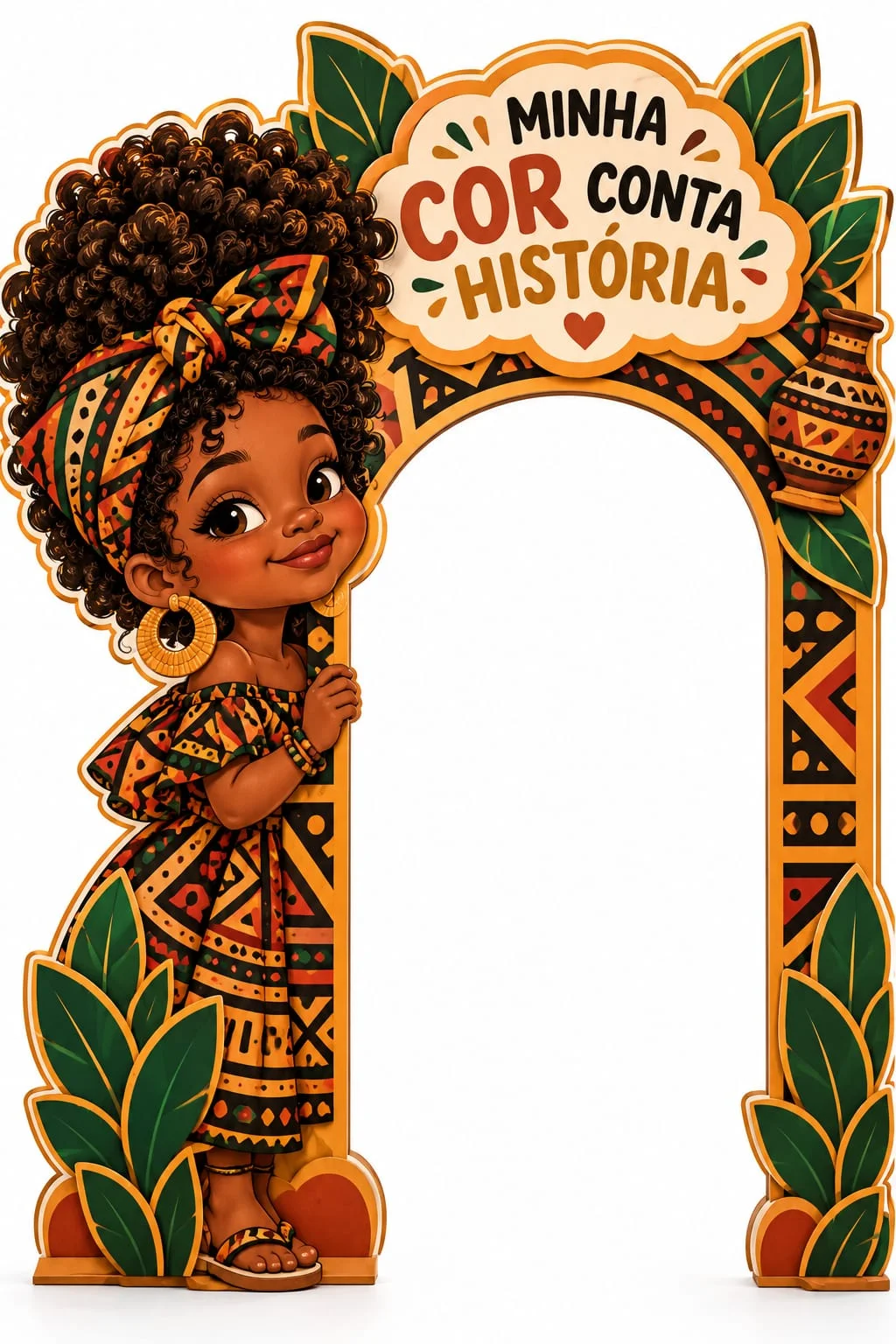 Portal Minha Cor Conta História – Consciência Negra para imprimir -PDF — amostra 1: Portal Minha Cor Conta História para…