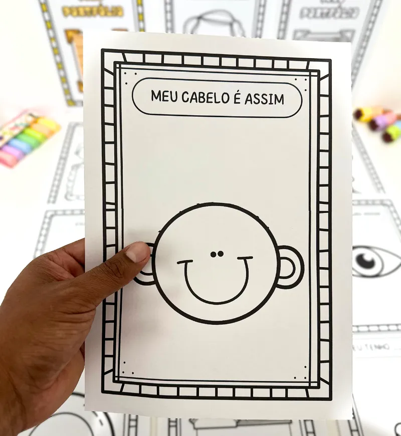 Portfólio Educação Infantil: Meu Portfólio em PDF — amostra 2: O que vem no material