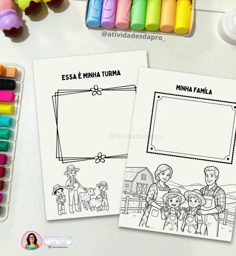 Portfólio Fazendinha para Educação Infantil em PDF — amostra 1: Portfólio Fazendinha: registros da Educação Infantil