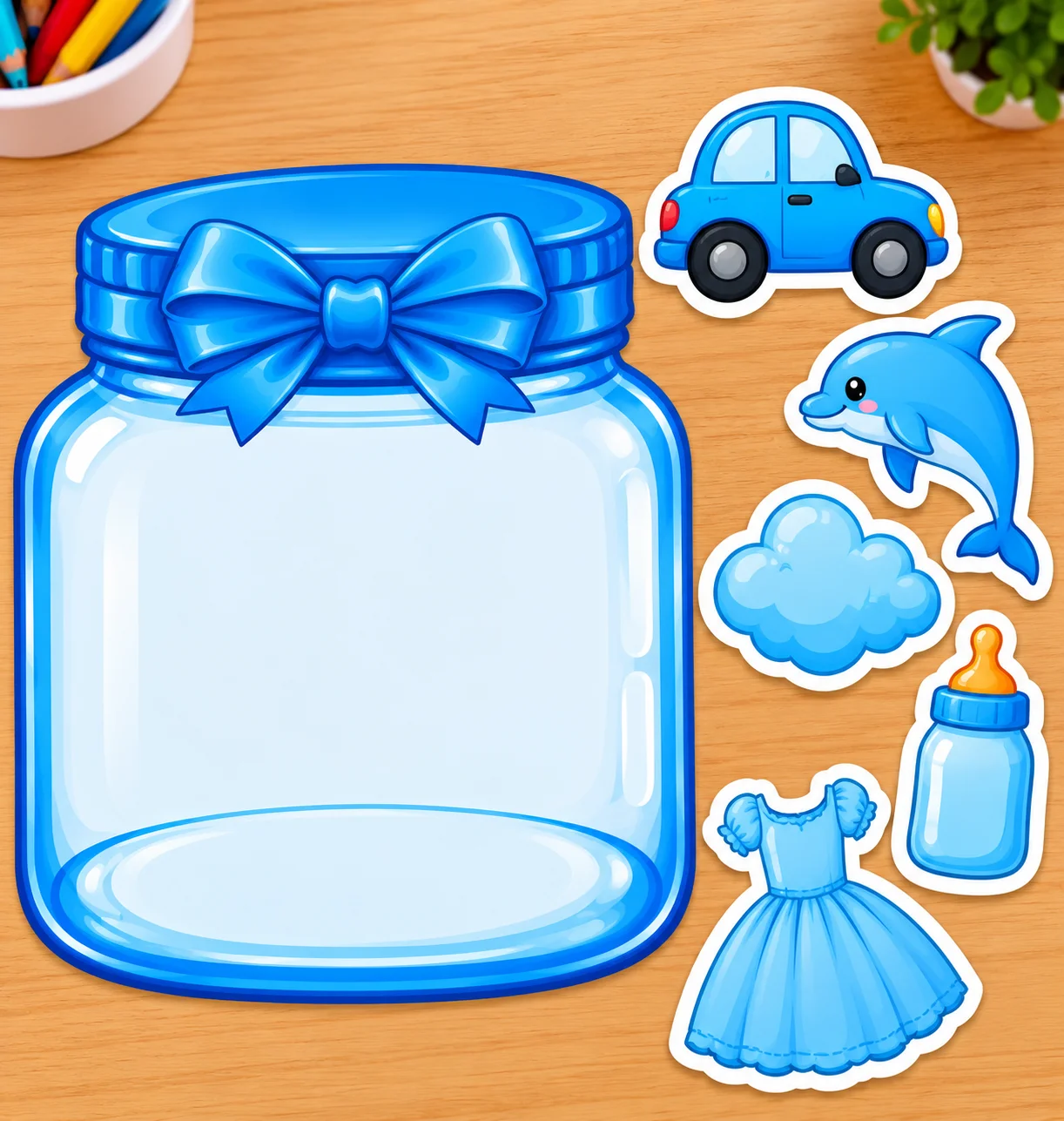 Pote Correspondência de Cores – Jogo Pedagógico para Educação Infantil — amostra 3: 🌈 CORES TRABALHADAS