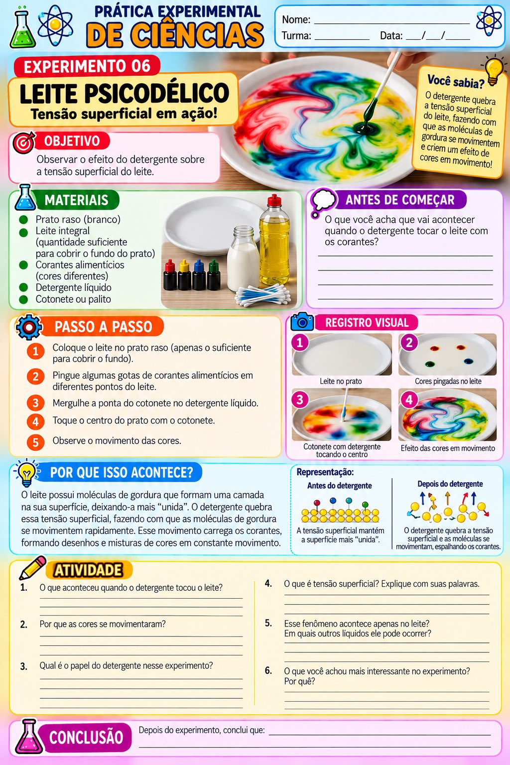 Prática Experimental de Ciências: 10 Experimentos para Imprimir — amostra 6: 10 atividades práticas de Ciências com… Prática Experimental de Ciências: 10 Experimentos para Imprimir — amostra 6: 10 atividades práticas de Ciências com…