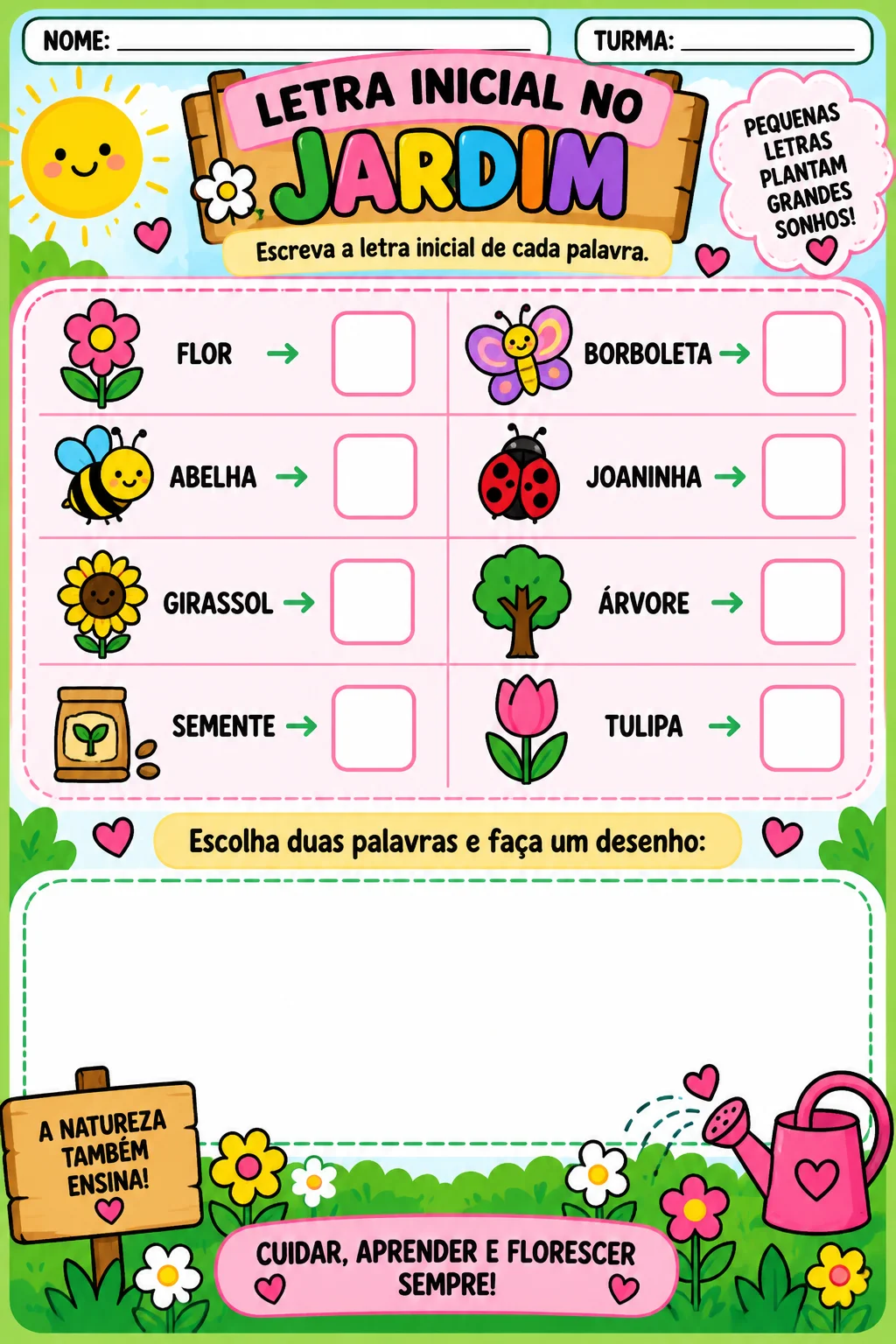 PRIMAVERA NA ALFABETIZAÇÃO- ANOS INICIAIS — amostra 2: O material Primavera na Alfabetização reúne 15 atividades lúdicas e…