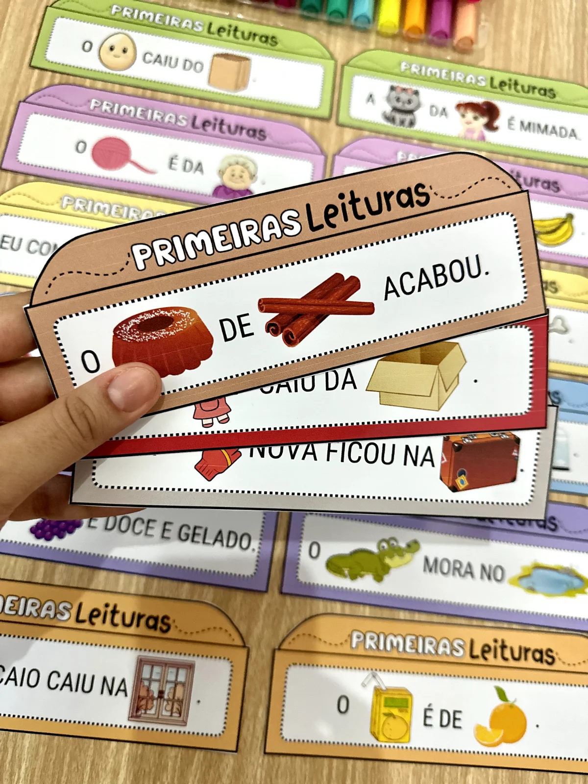 Primeiras Leituras — capa do material