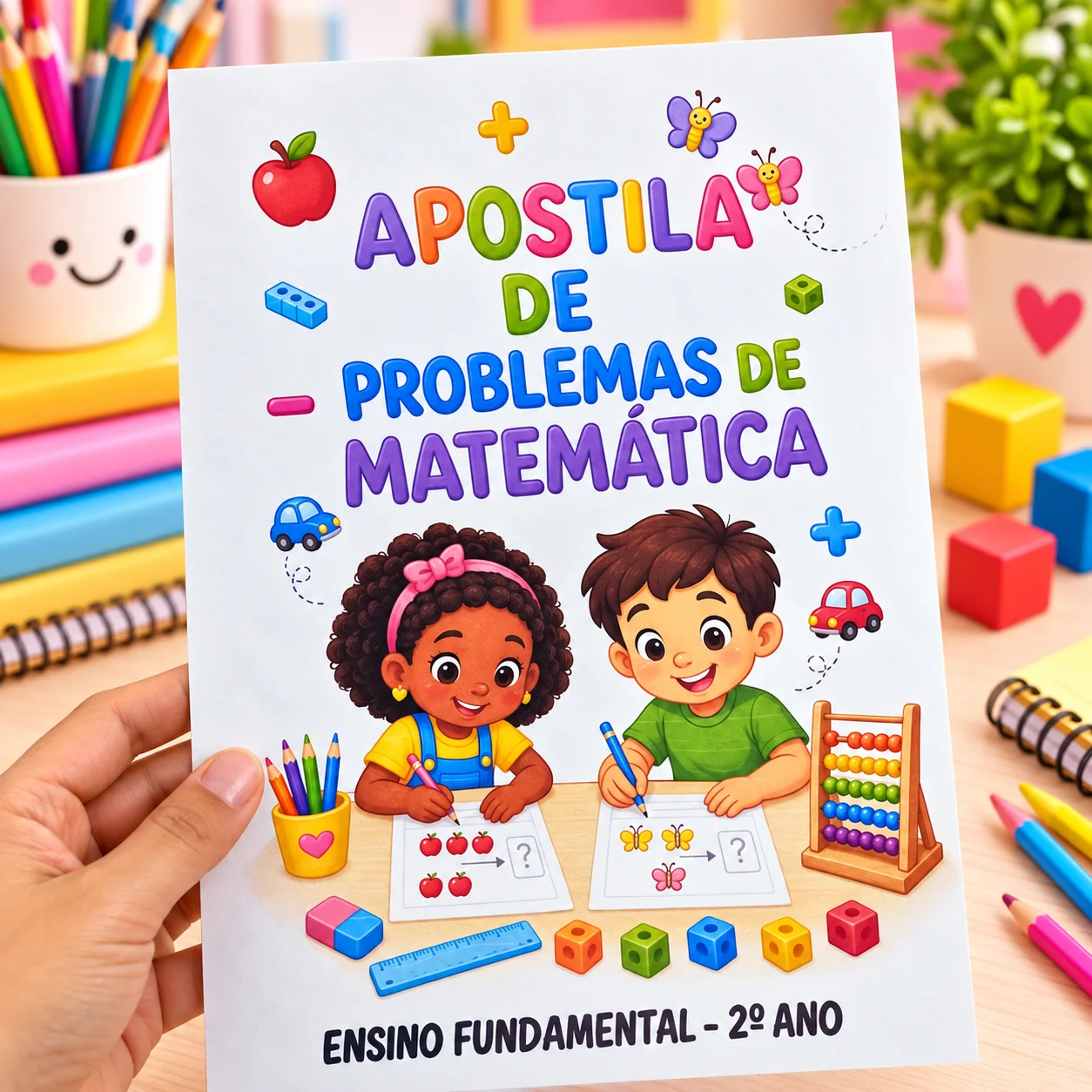 Problemas de Matemática – 2º ano - Adição e Subtração — Matemática para 2º ano: Apostila com 150 probleminhas de adição e…