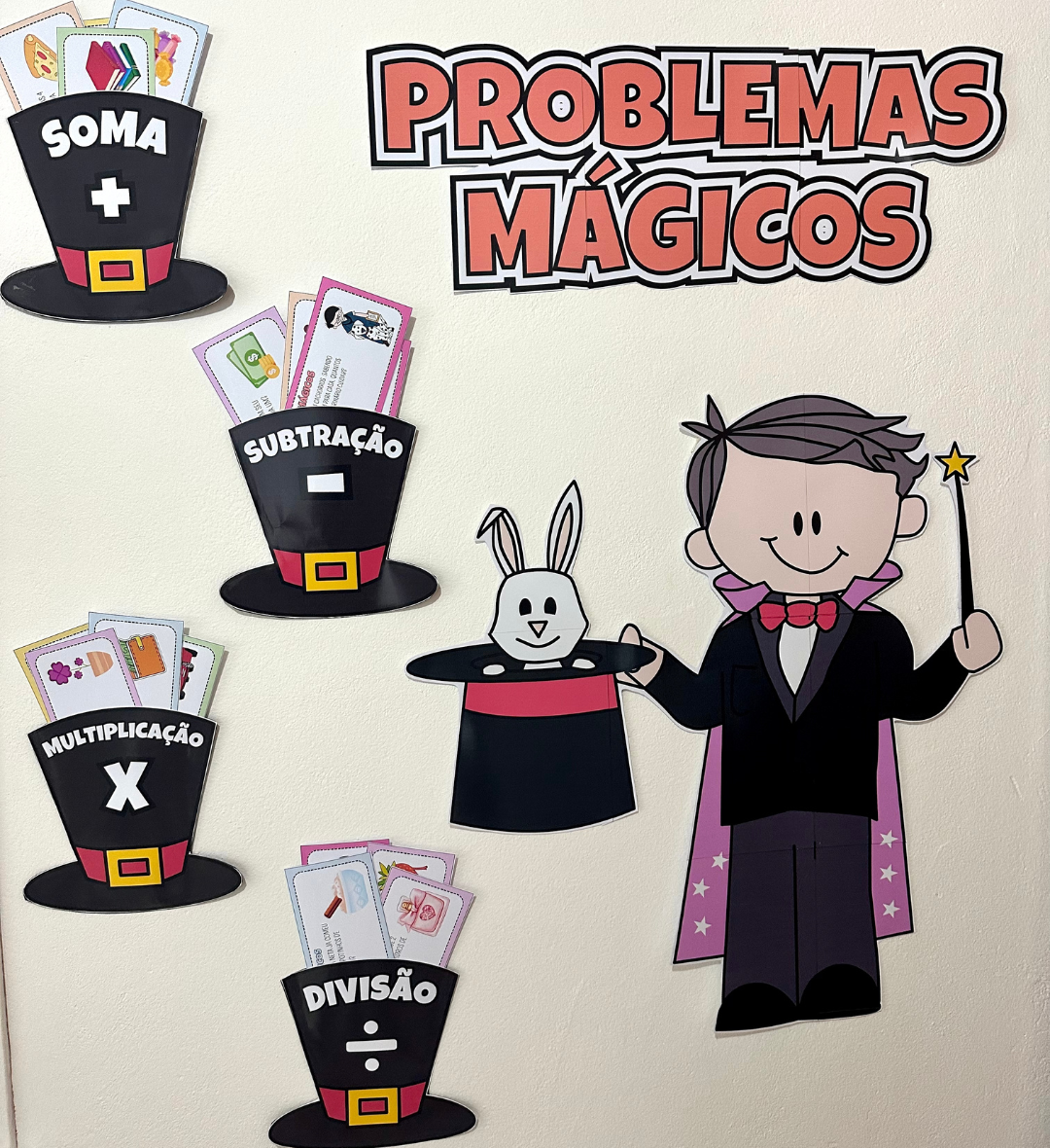 Problemas matemáticos até 20: 80 desafios e painel para imprimir — amostra 5: Explore as quatro operações com 80 problemas…