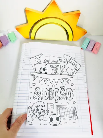 Problemas Matemáticos Tema: Futebol/Festa Junina — capa do material