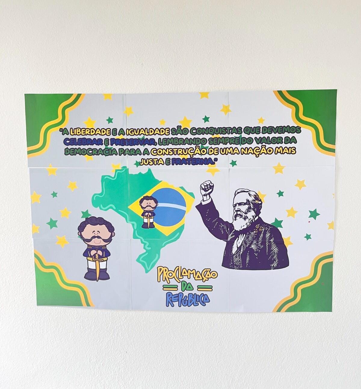 Proclamação da república / marechal deodoro - painel / decoração – Atividade Pedagógica — História para Todas as séries:…