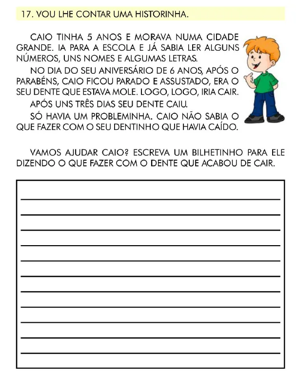PRODUÇÃO DE TEXTO - 20 PÁGINAS - ATIVIDADES ALFABETIZAÇÃO — amostra 2: Este material traz propostas variadas para tornar a…