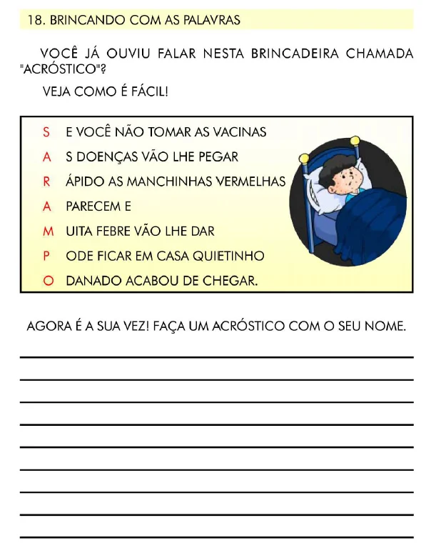 PRODUÇÃO DE TEXTO - 20 PÁGINAS - ATIVIDADES ALFABETIZAÇÃO — amostra 3: Este material traz propostas variadas para tornar a…