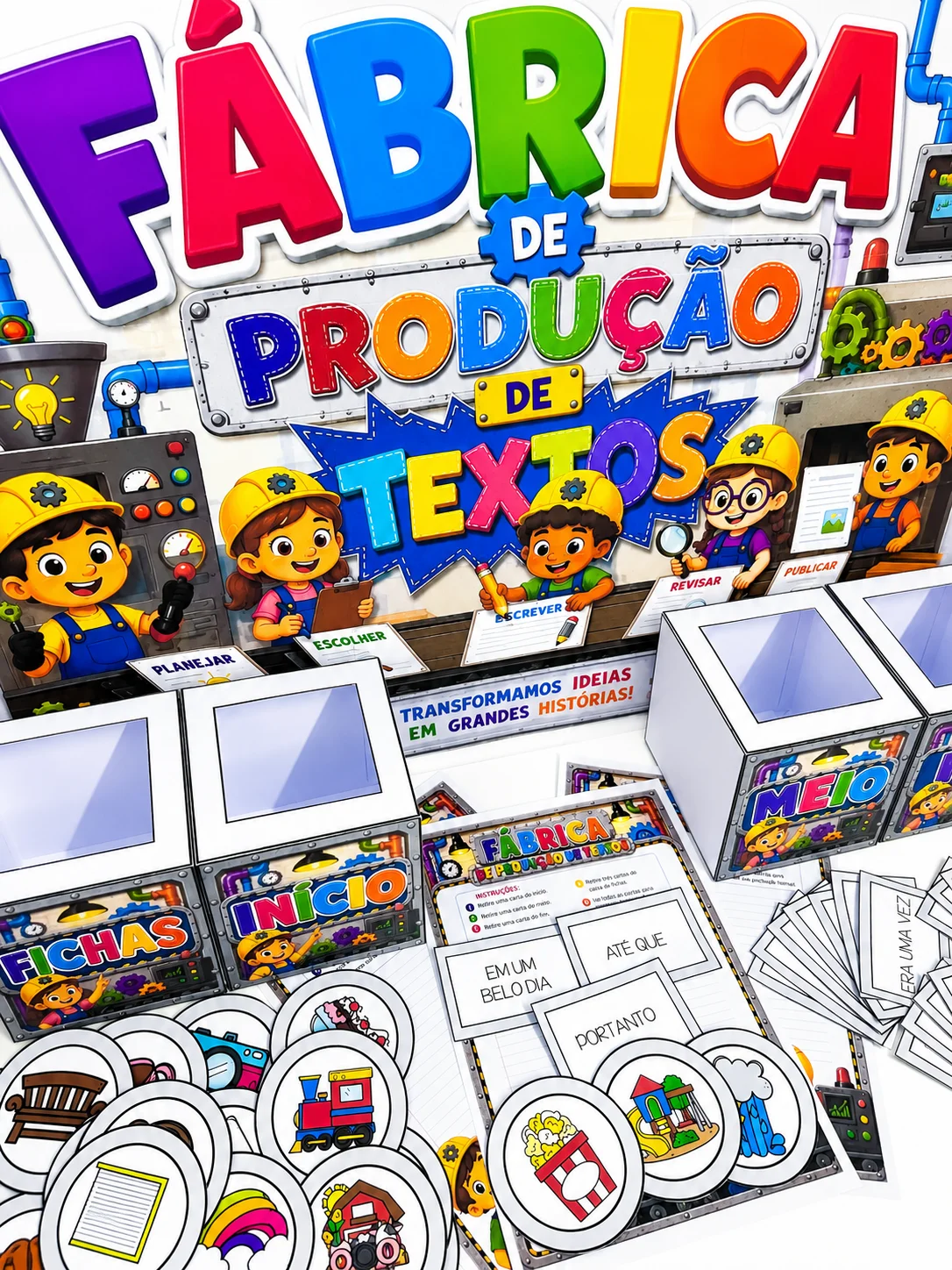 Produção de Texto Educação Infantil e Fundamental — amostra 2: A Fábrica de Produção de Textos é um recurso pedagógico…