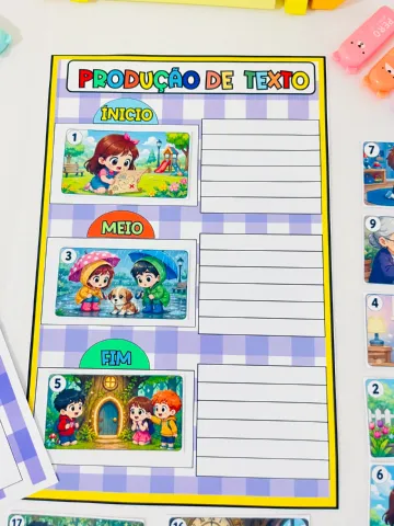 PRODUÇÃO DE TEXTO – KIT ILUSTRADO 2º AO 5º ANO — amostra 1: 📚 O QUE VEM NO MATERIAL?