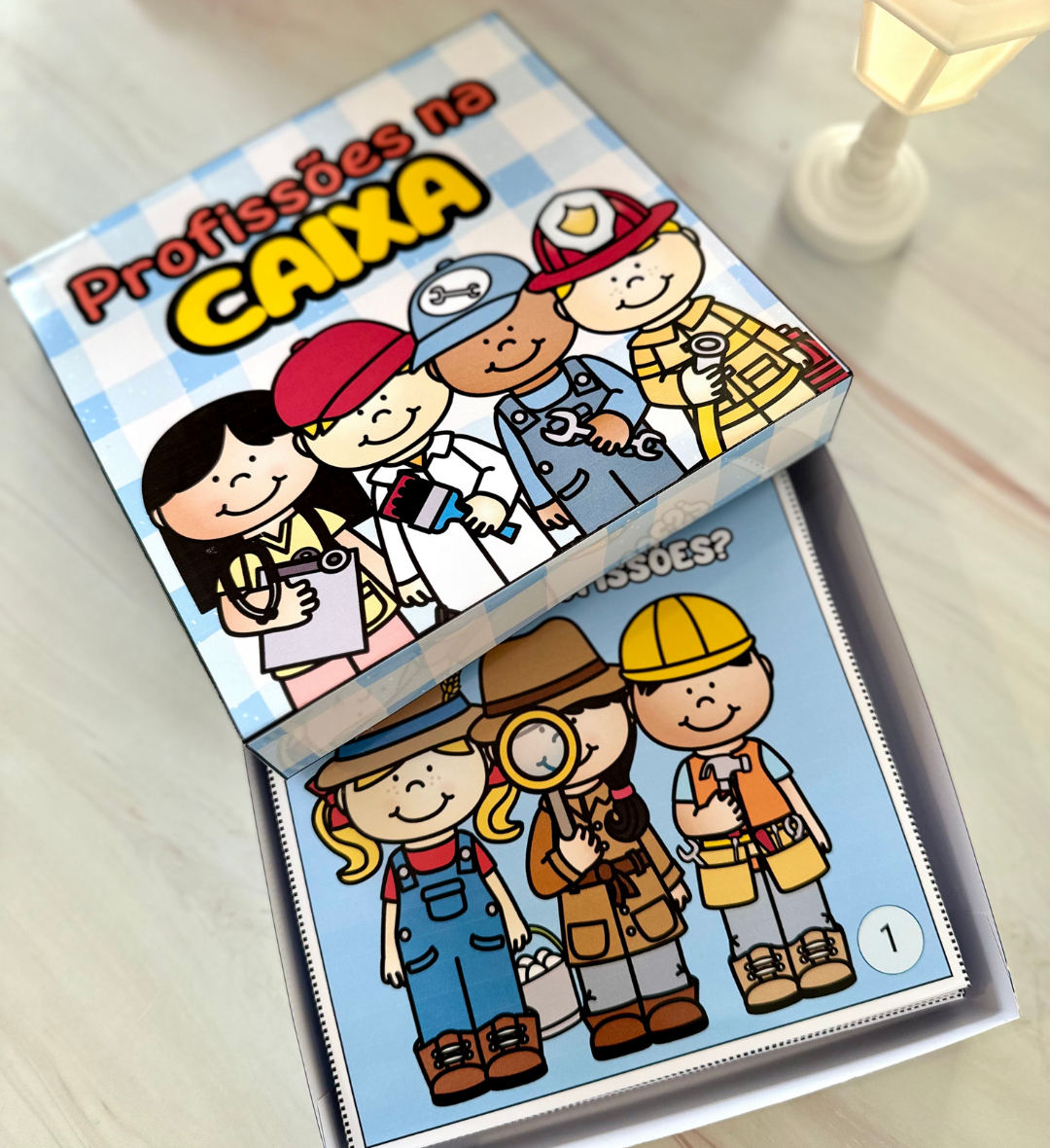 Profissões na Caixa: PDF para Educação Infantil — amostra 1: Profissões na Caixa para explorar o mundo do trabalho