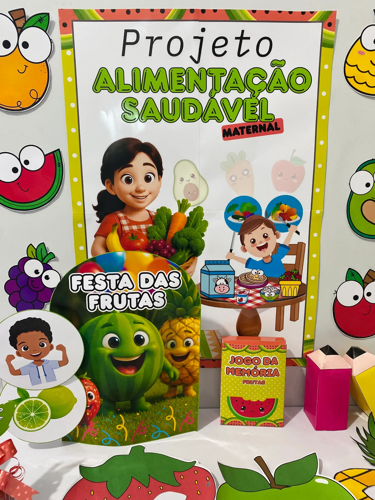 Projeto Alimentação Saudável - Crianças de 2 a 3 anos — amostra 1: Um material completo para trabalhar de forma divertida e…