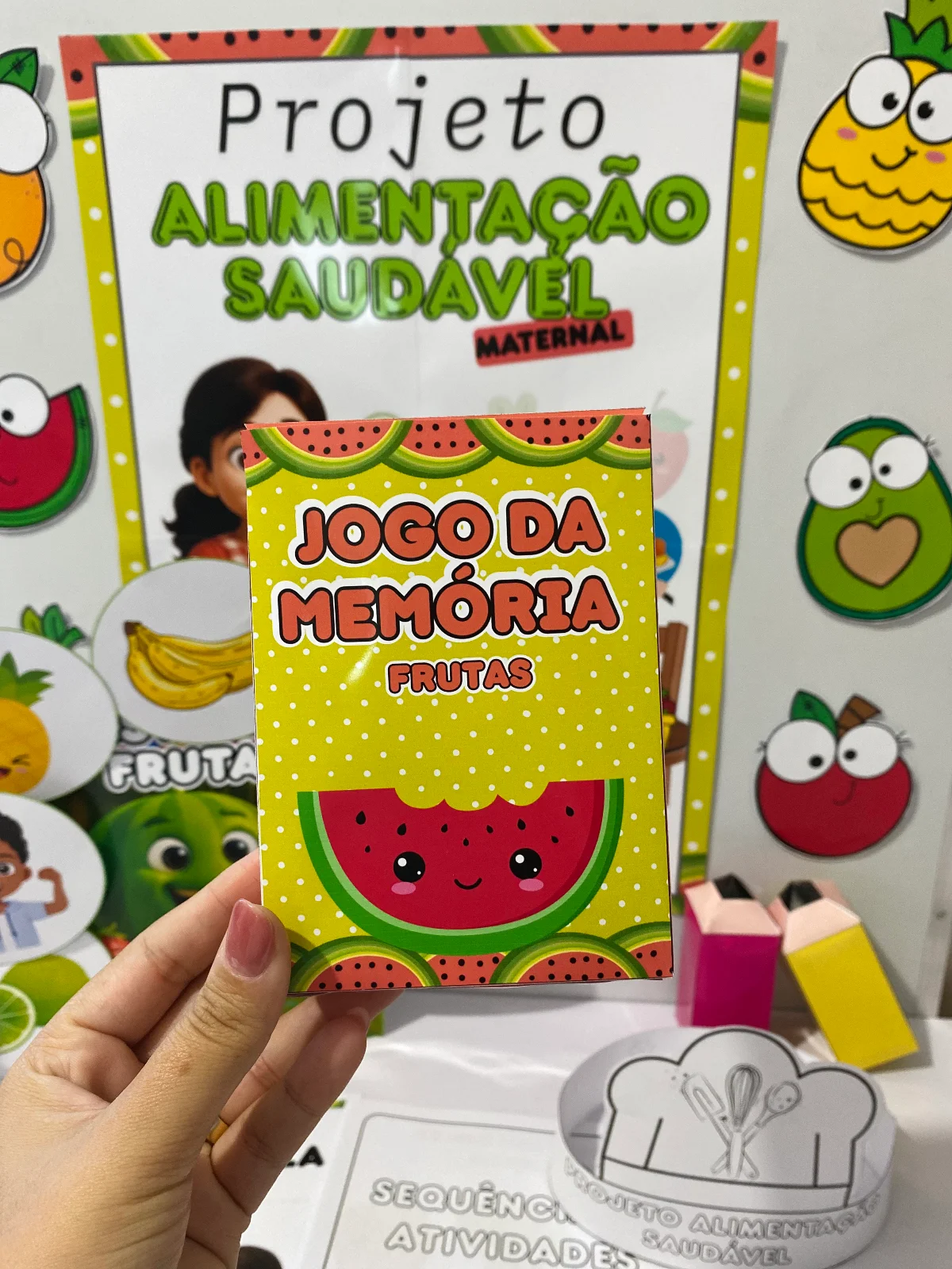 Projeto Alimentação Saudável - Crianças de 2 a 3 anos — amostra 2: Um material completo para trabalhar de forma divertida e…