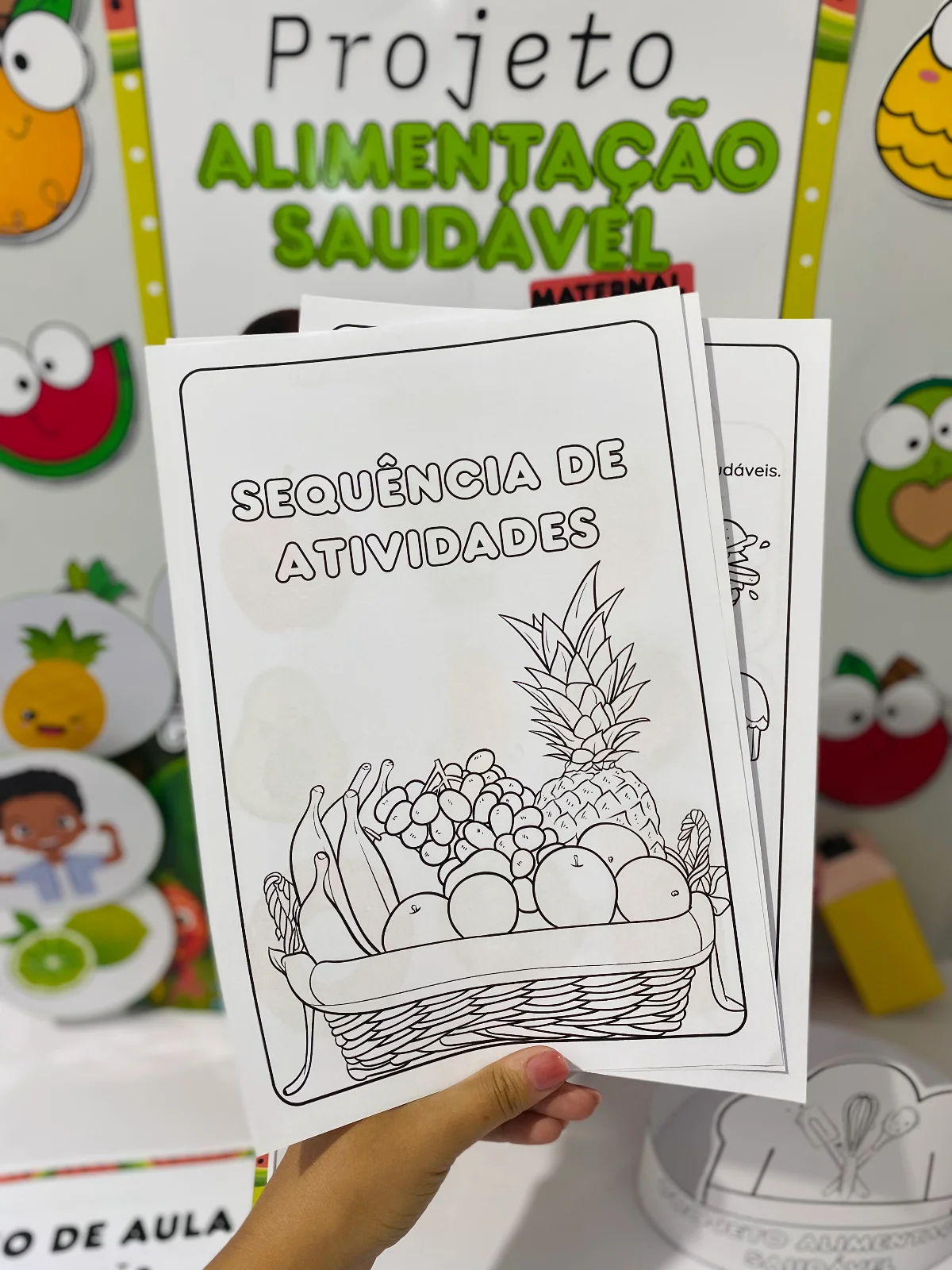 Projeto Alimentação Saudável - Crianças de 2 a 3 anos — amostra 5: Um material completo para trabalhar de forma divertida e…