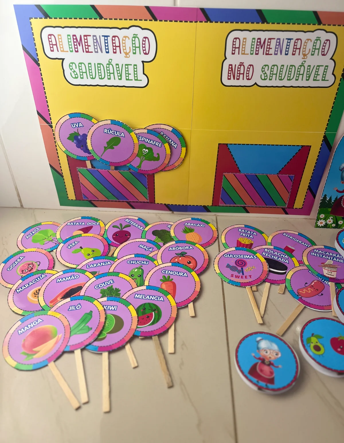 Projeto Alimentação Saudável – Luva, Cesta e Dona Maricota! — Ciências para Educação Infantil: Que tal trabalhar a…
