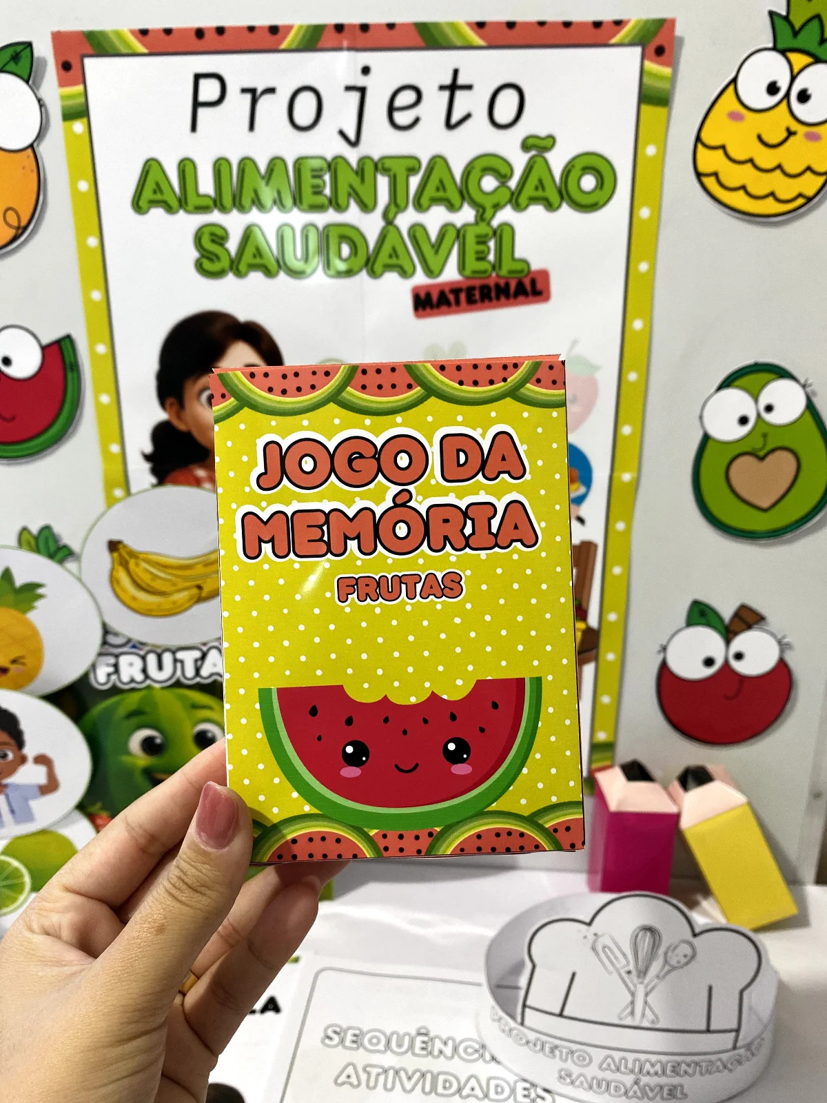 Projeto Alimentação Saudável Maternal | Atividades Educação Infantil — amostra 1: Um material completo para trabalhar de…