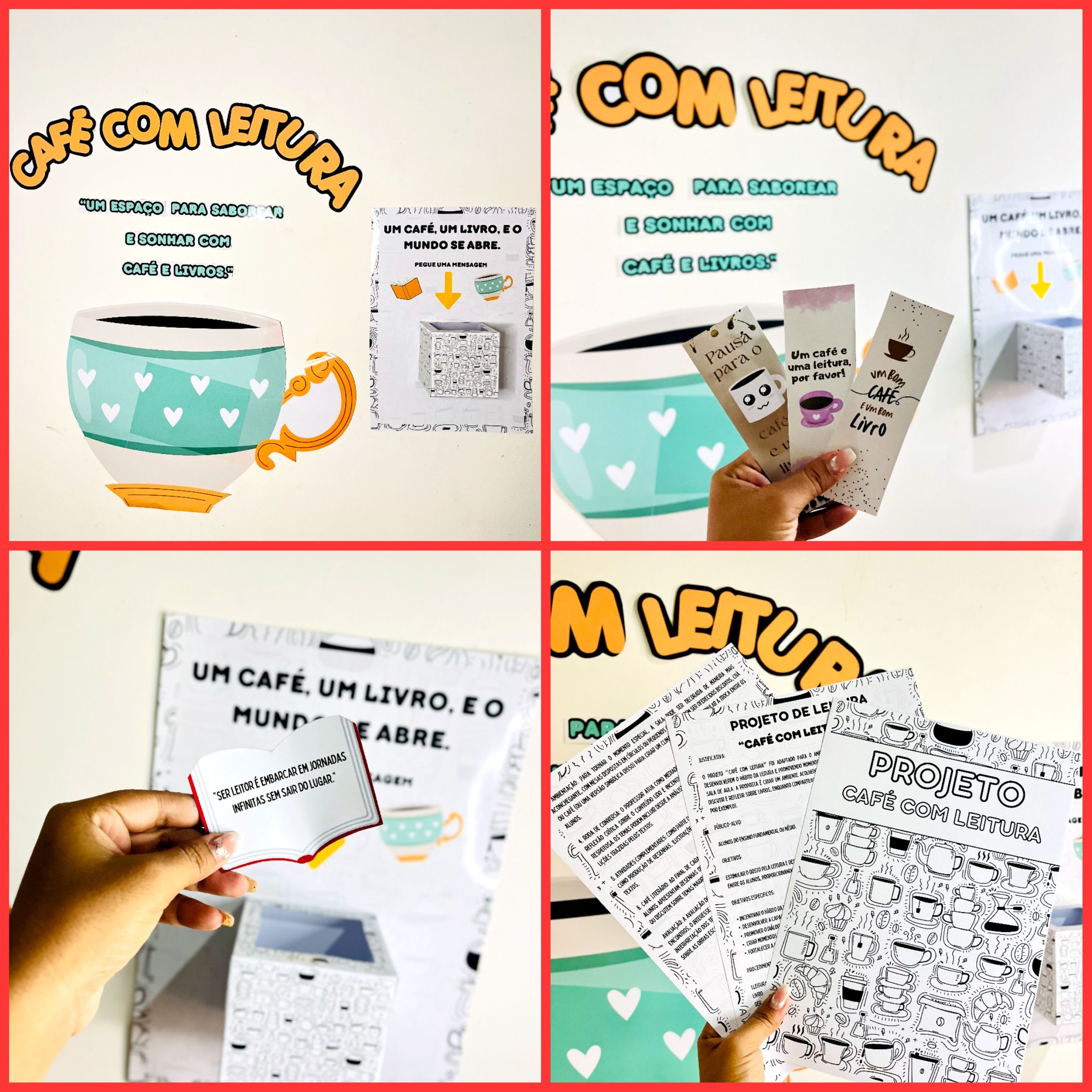 Projeto café com leitura – PDF para Imprimir — Português para Todas as séries: O Café com Leitura é um projeto inovador que…