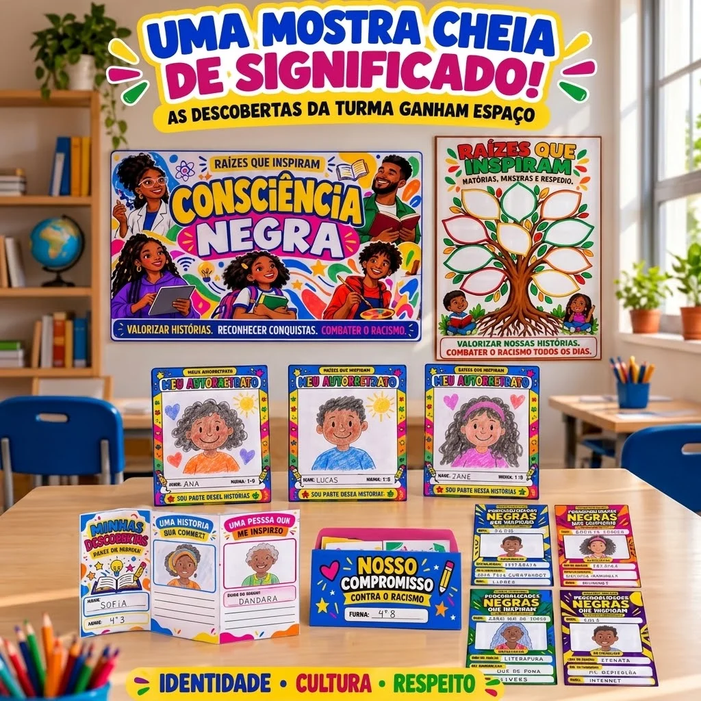 Projeto Consciência Negra | Educação Infantil ao 5º Ano — amostra 2: Projeto Consciência Negra para Educação Infantil ao 5º… Projeto Consciência Negra | Educação Infantil ao 5º Ano — amostra 2: Projeto Consciência Negra para Educação Infantil ao 5º…