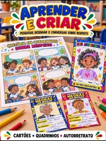 Projeto Consciência Negra | Educação Infantil ao 5º Ano — amostra 4: Projeto Consciência Negra para Educação Infantil ao 5º… Projeto Consciência Negra | Educação Infantil ao 5º Ano — amostra 4: Projeto Consciência Negra para Educação Infantil ao 5º…