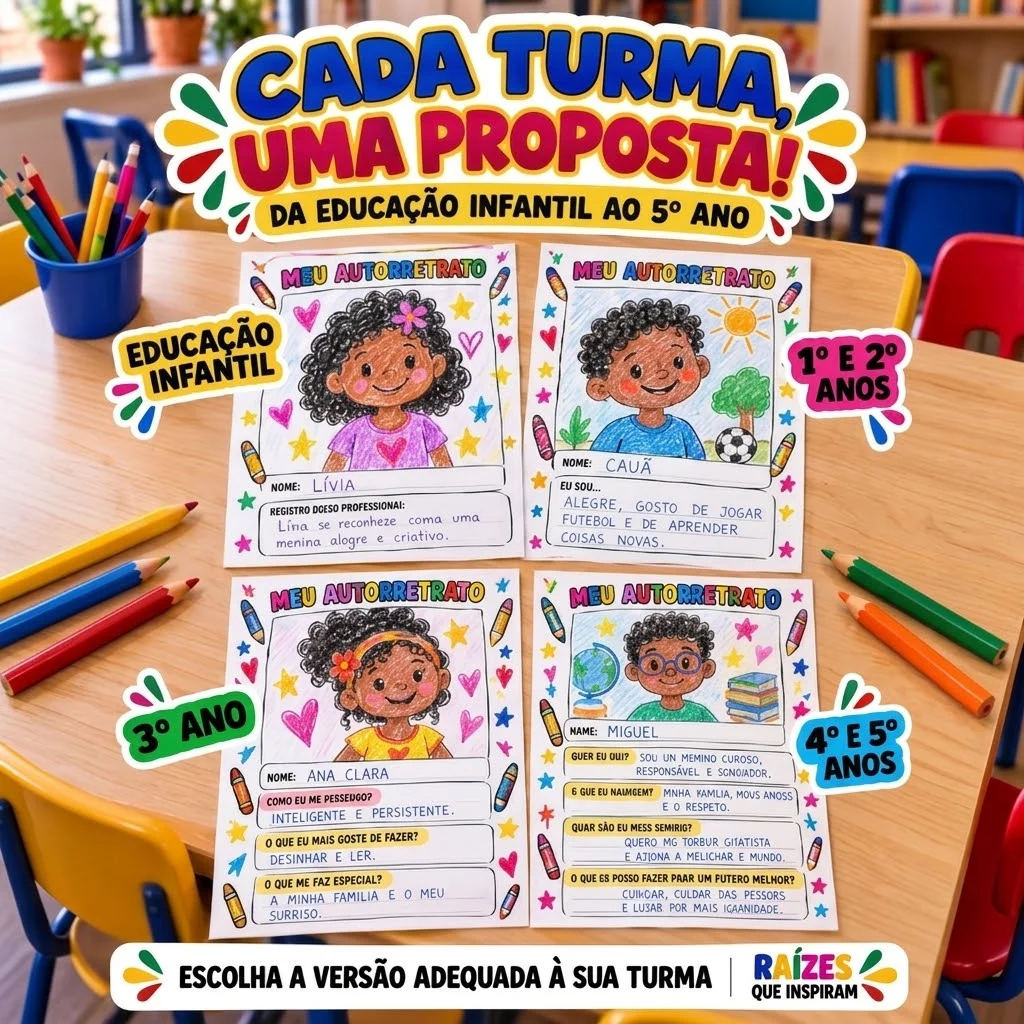 Projeto Consciência Negra | Educação Infantil ao 5º Ano — amostra 5: Projeto Consciência Negra para Educação Infantil ao 5º… Projeto Consciência Negra | Educação Infantil ao 5º Ano — amostra 5: Projeto Consciência Negra para Educação Infantil ao 5º…