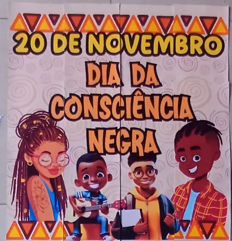 Projeto Consciência Negra: Personalidades Negras – 4º ao 9º Ano — amostra 1: O material contém