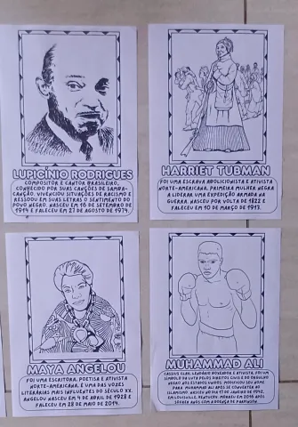 Projeto Consciência Negra: Personalidades Negras – 4º ao 9º Ano — amostra 7: Projeto Consciência Negra com plano de aula,…