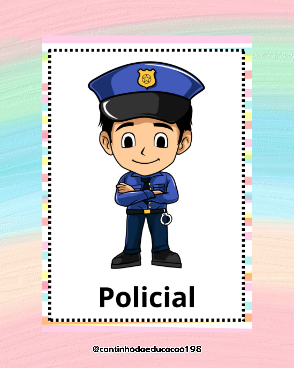 Projeto das profissões – Material Pedagógico — amostra 3: Um projeto completo e lúdico para apresentar às crianças…