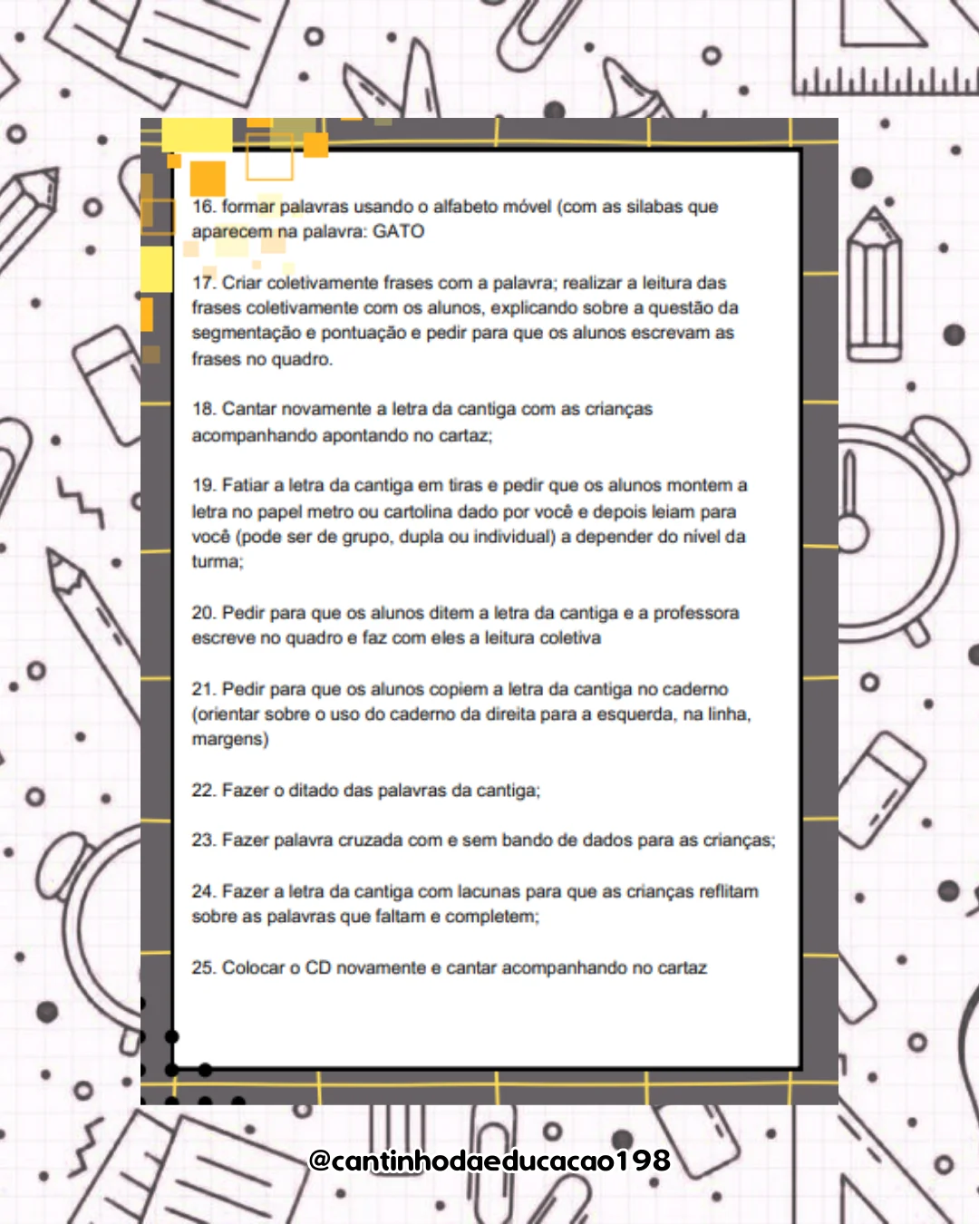 Projeto de intervenção pedagógica – PDF para Imprimir — amostra 5: Um material completo e estruturado para auxiliar o…