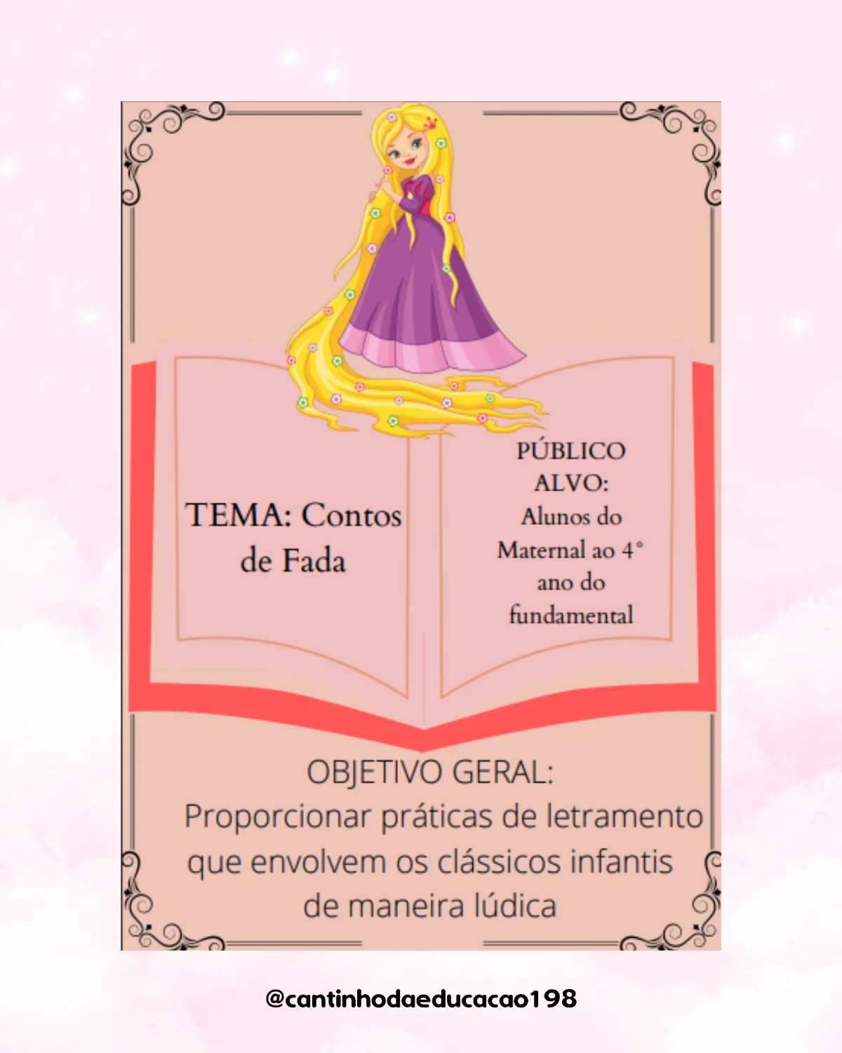 Projeto de leitura – contos de fada – Material Pedagógico — amostra 1: O que vem no material Projeto de leitura – contos de fada – Material Pedagógico — amostra 1: O que vem no material