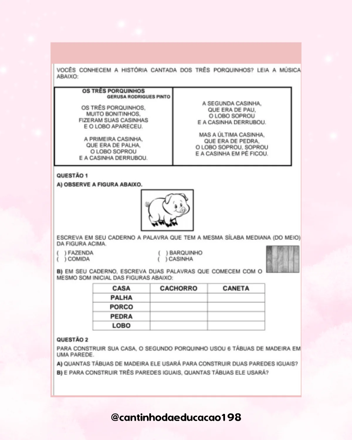 Projeto de leitura – contos de fada – Material Pedagógico — amostra 5: Um projeto completo e encantador para despertar o… Projeto de leitura – contos de fada – Material Pedagógico — amostra 5: Um projeto completo e encantador para despertar o…
