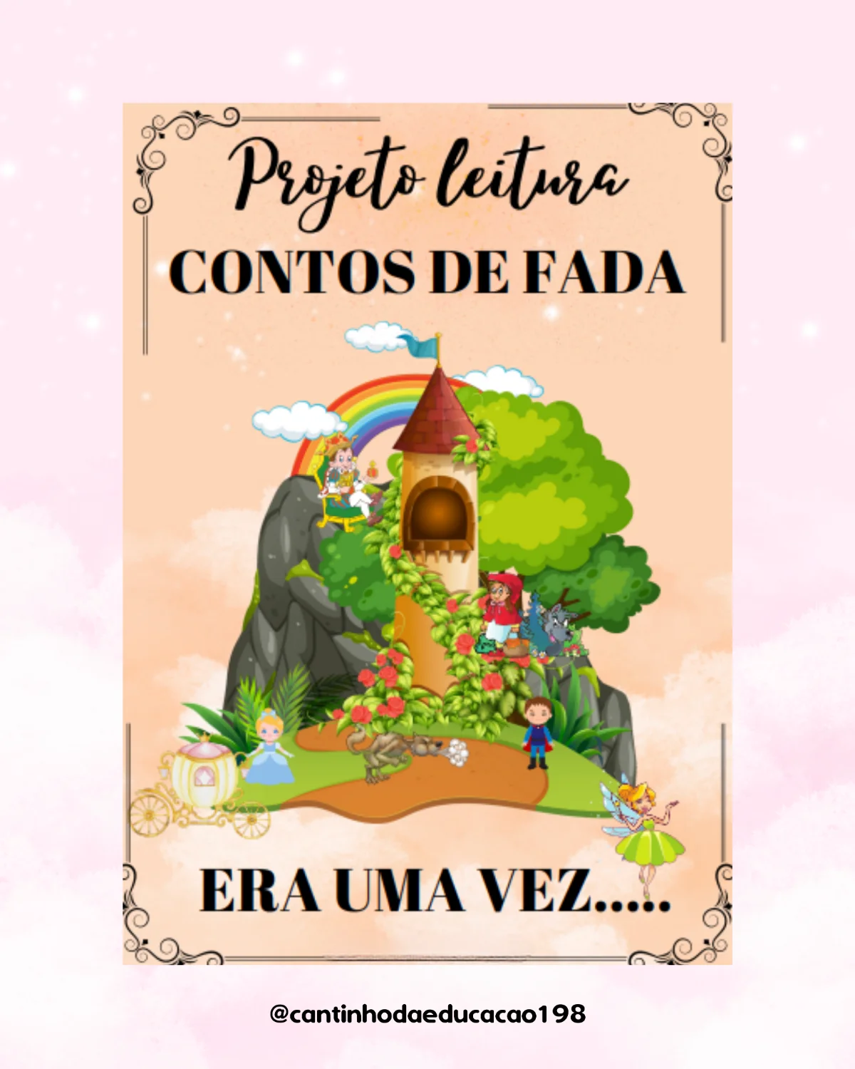 Projeto de leitura – contos de fada – Material Pedagógico — Português para Educação Infantil: Um projeto completo e…
