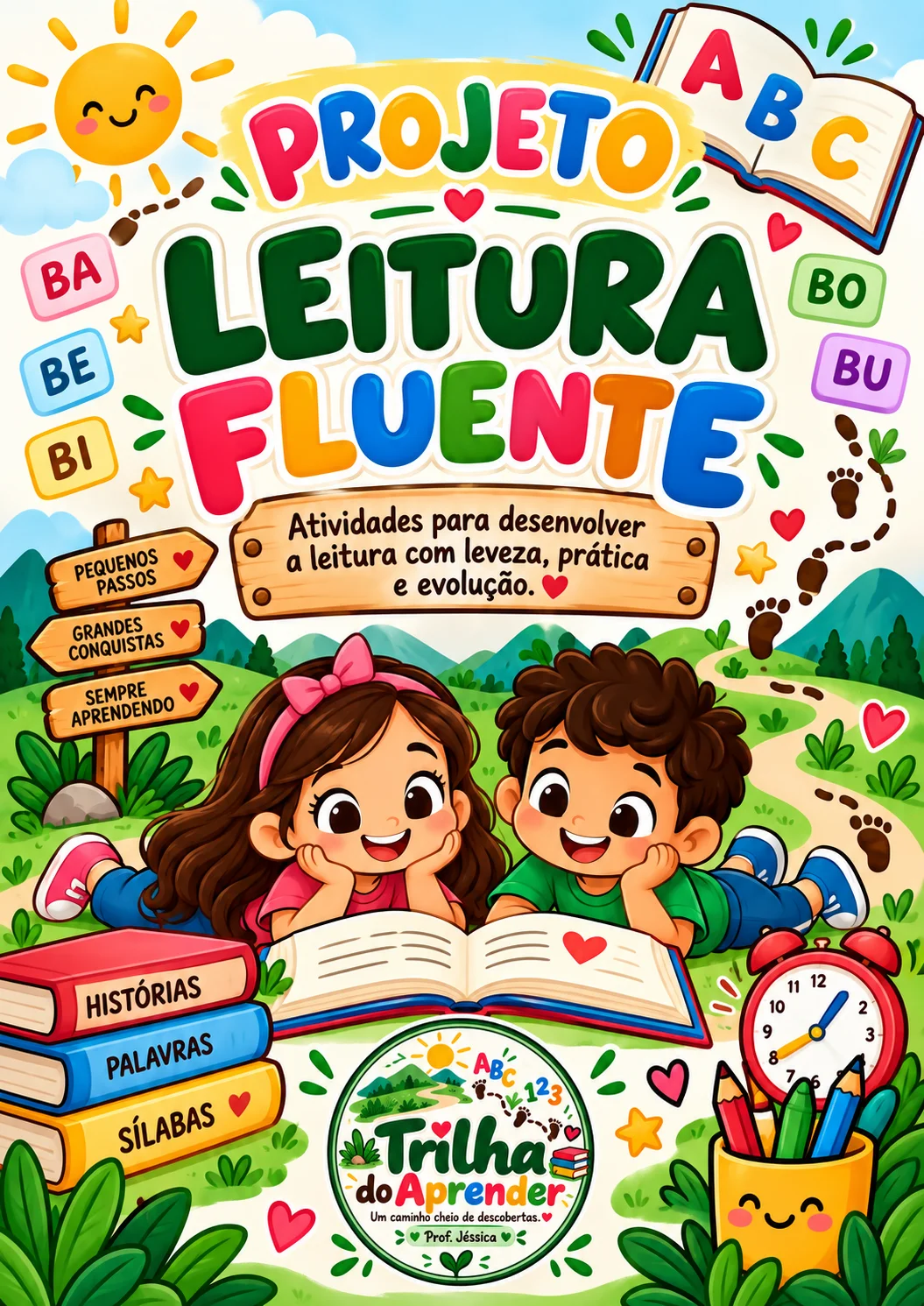 PROJETO DE LEITURA FLUENTE – DA NOMEAÇÃO RÁPIDA À FLUÊNCIA LEITORA — amostra 1: 📚 PROJETO DE LEITURA FLUENTE – TRILHA DO…