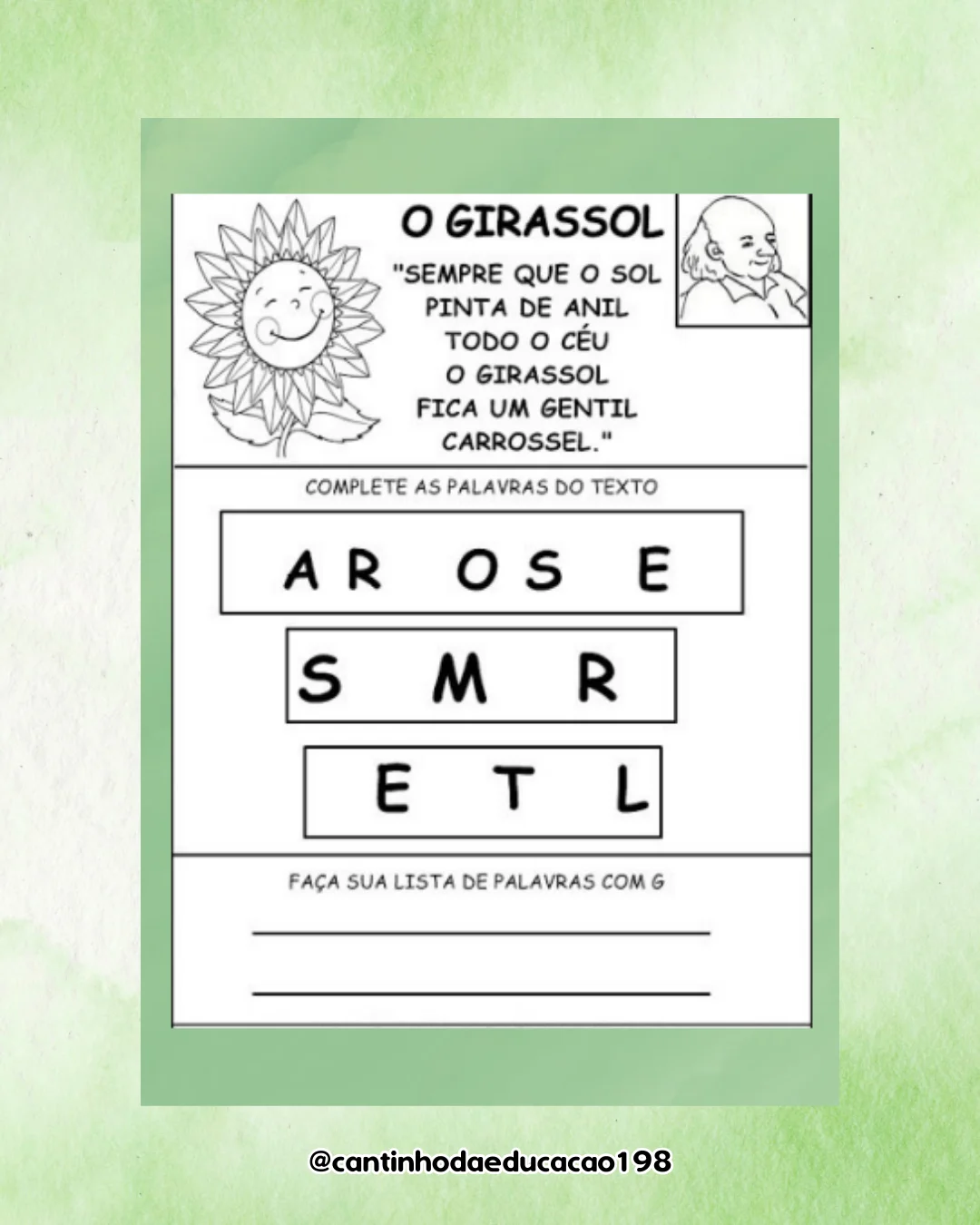 Projeto de leitura vinicius de moraes – Material Pedagógico — amostra 5: Um projeto completo e lúdico para incentivar o…