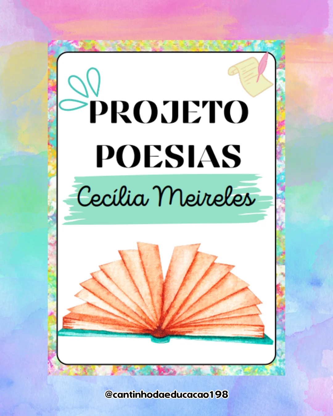 Projeto de poesias – cecília meireles – Material Pedagógico — Alfabetização para Educação Infantil: Um projeto encantador…