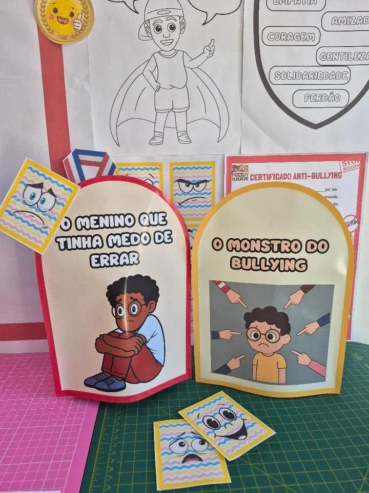 🚫🎭 PROJETO "DIGA NÃO AO BULLYING!" 🎭🚫 — amostra 1: O bullying deixa marcas que muitas vezes não podem ser vistas