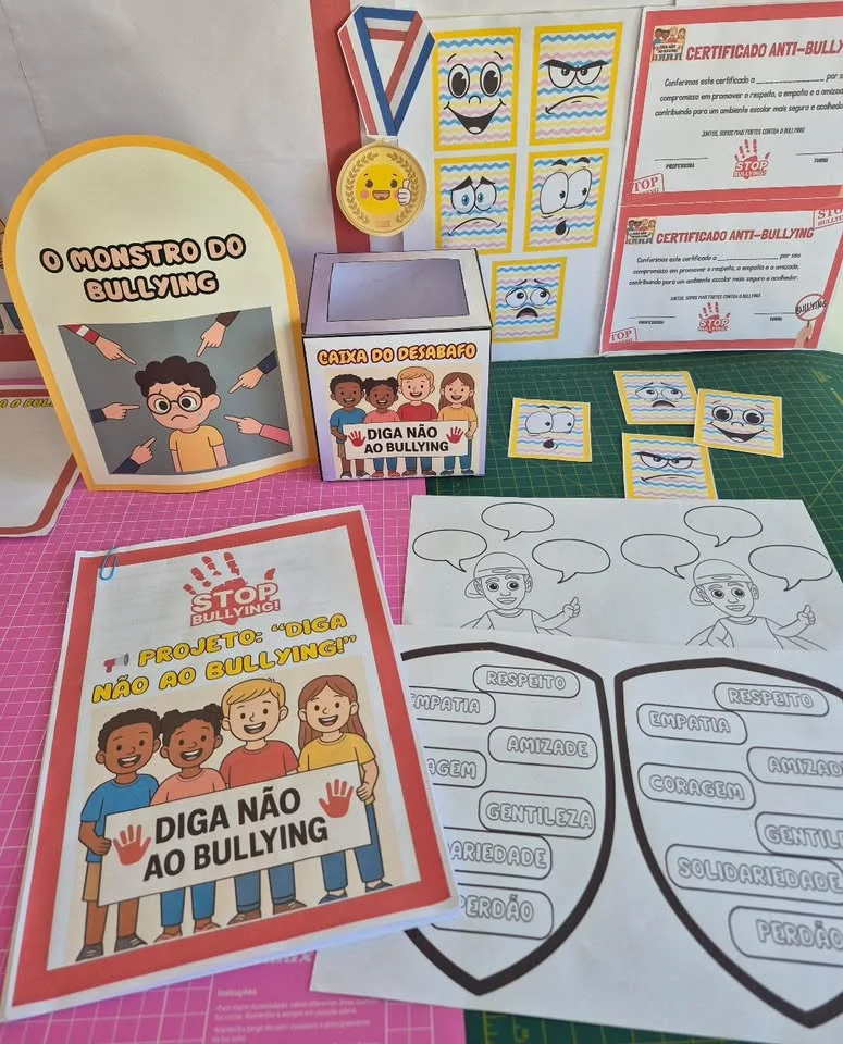 🚫🎭 PROJETO "DIGA NÃO AO BULLYING!" 🎭🚫 — amostra 4: O bullying deixa marcas que muitas vezes não podem ser vistas