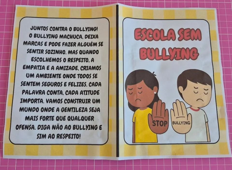 🚫🎭 PROJETO "DIGA NÃO AO BULLYING!" 🎭🚫 — amostra 5: O bullying deixa marcas que muitas vezes não podem ser vistas