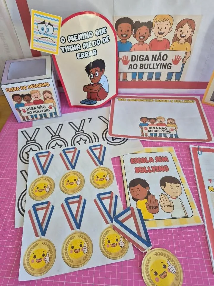 🚫🎭 PROJETO "DIGA NÃO AO BULLYING!" 🎭🚫 — amostra 6: O bullying deixa marcas que muitas vezes não podem ser vistas