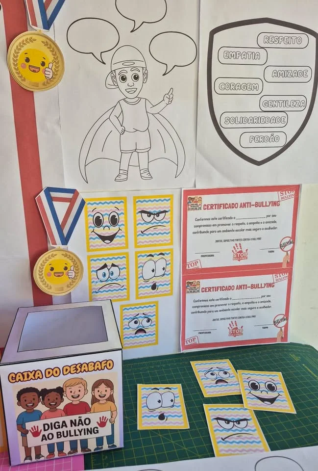 🚫🎭 PROJETO "DIGA NÃO AO BULLYING!" 🎭🚫 — amostra 7: O bullying deixa marcas que muitas vezes não podem ser vistas