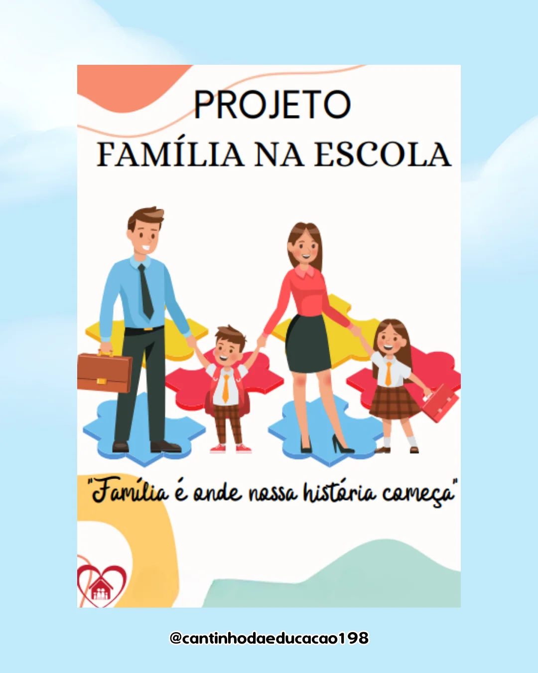 Projeto família na escola – Material Pedagógico — Alfabetização para Educação Infantil: Um projeto especial para fortalecer…