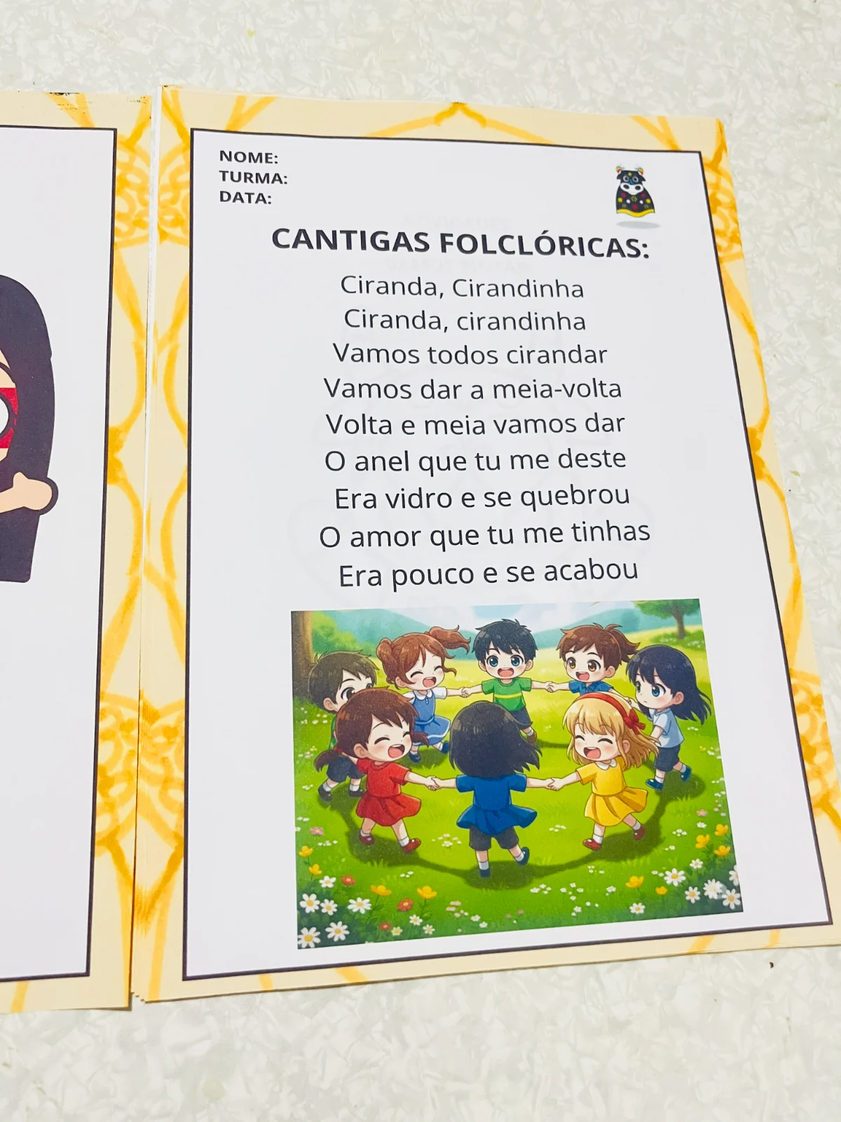 Projeto Folclore – Aprender Brincando - PLR — amostra 5: Uma proposta completa e dinâmica para transformar o Folclore…