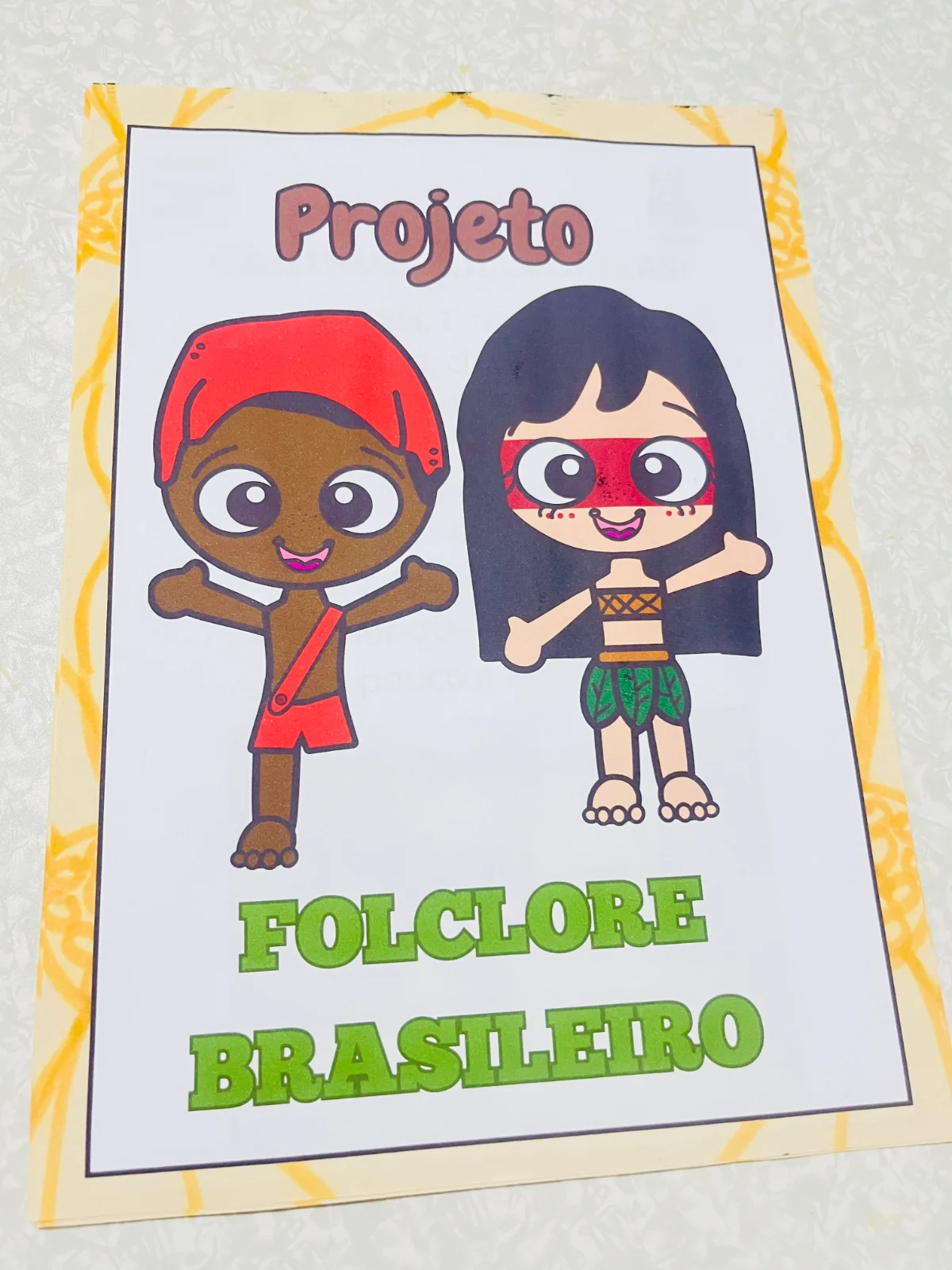 Projeto Folclore – Aprender Brincando - PLR — amostra 7: Uma proposta completa e dinâmica para transformar o Folclore…