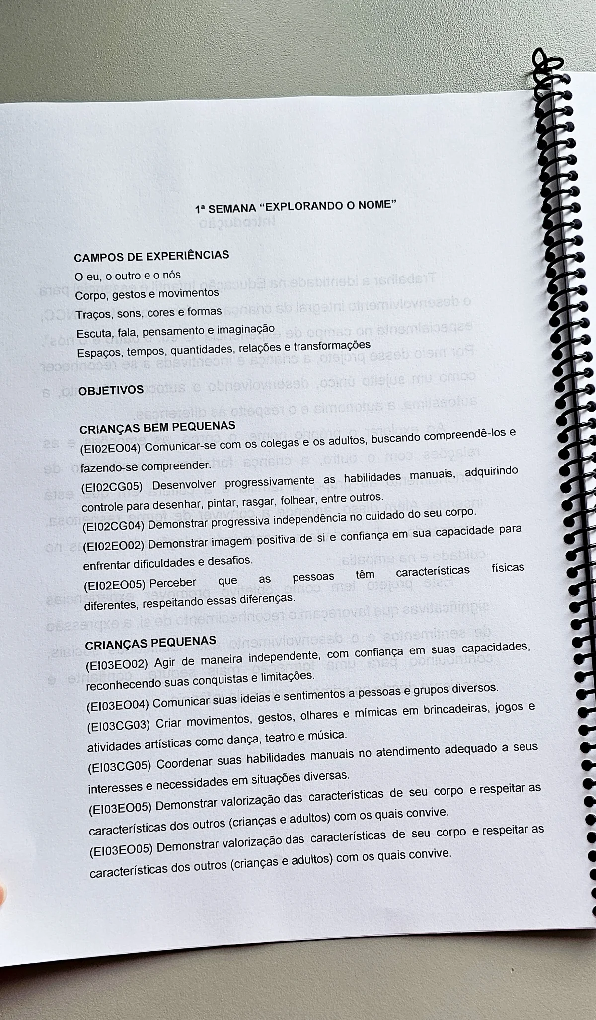Projeto Identidade – Educação Infantil | 4 Semanas de Atividades — amostra 6: O Projeto Identidade é um recurso pedagógico…